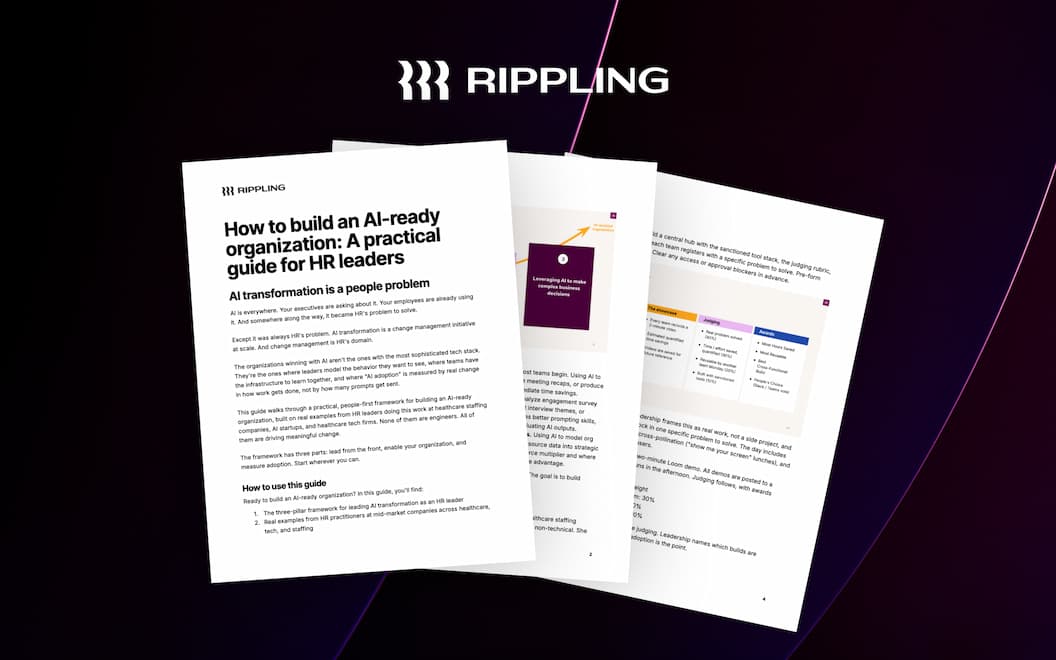 How to build an AI-ready organization - cover